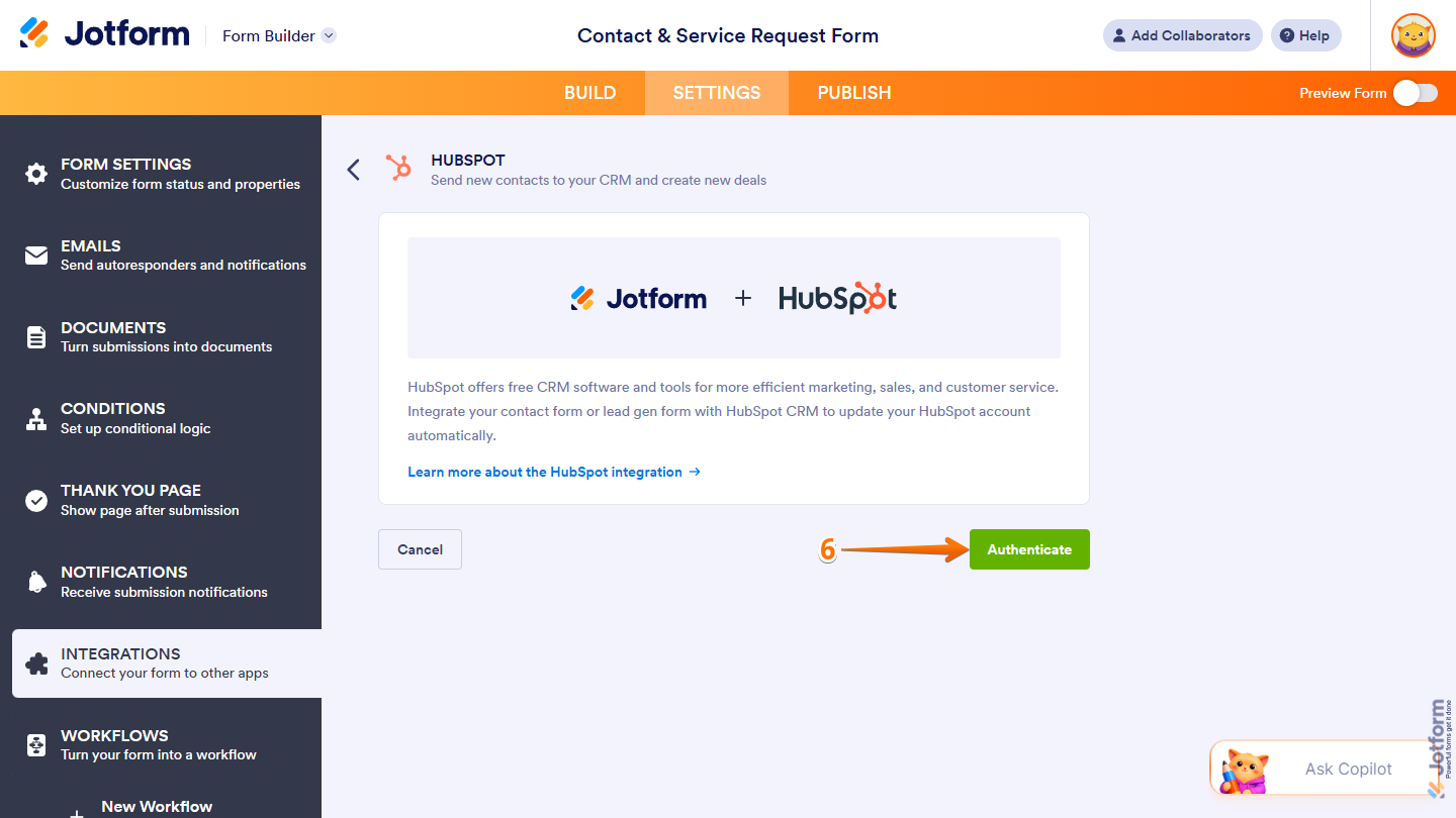How to Integrate Your Form with HubSpot CRM Image-4