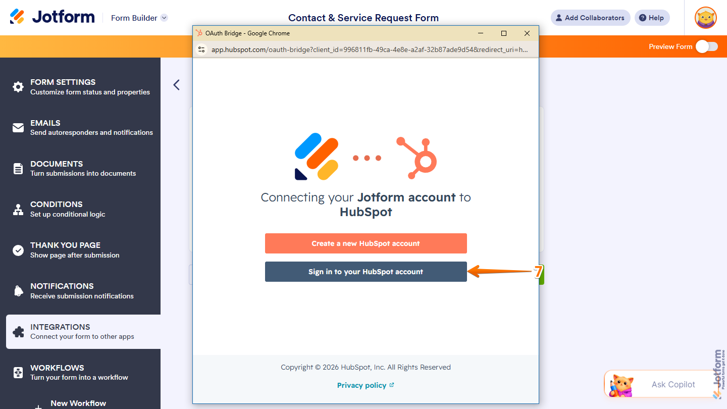How to Integrate Your Form with HubSpot CRM Image-5