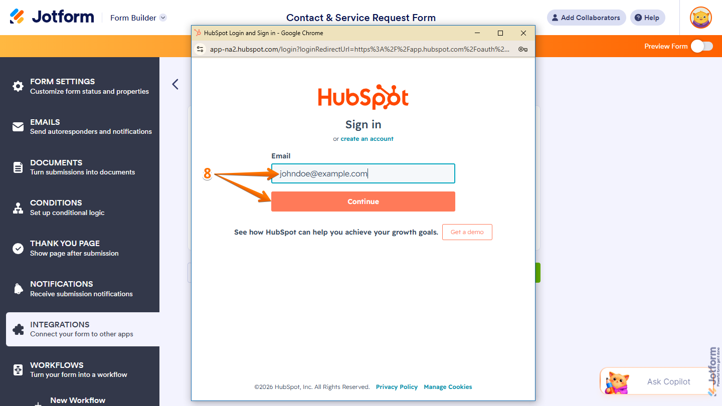 How to Integrate Your Form with HubSpot CRM Image-6