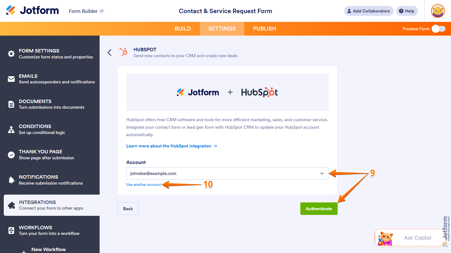 How to Integrate Your Form with HubSpot CRM Image-7