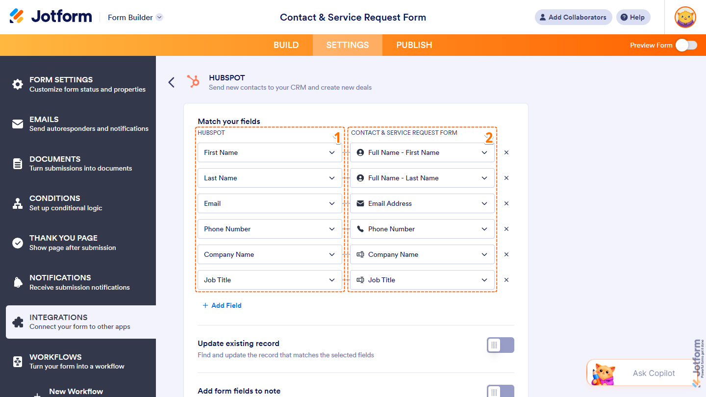 How to Integrate Your Form with HubSpot CRM Image-10