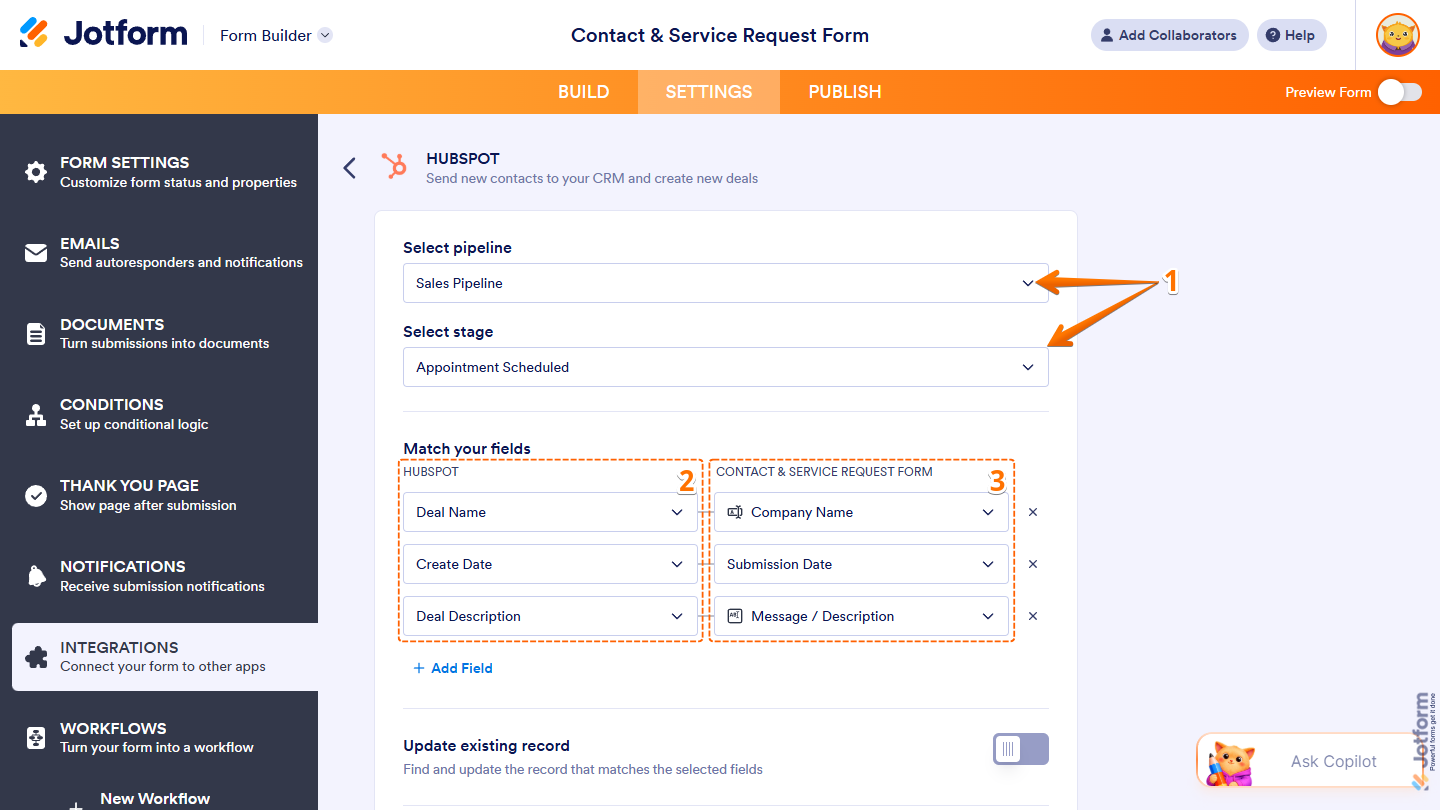 How to Integrate Your Form with HubSpot CRM Image-16