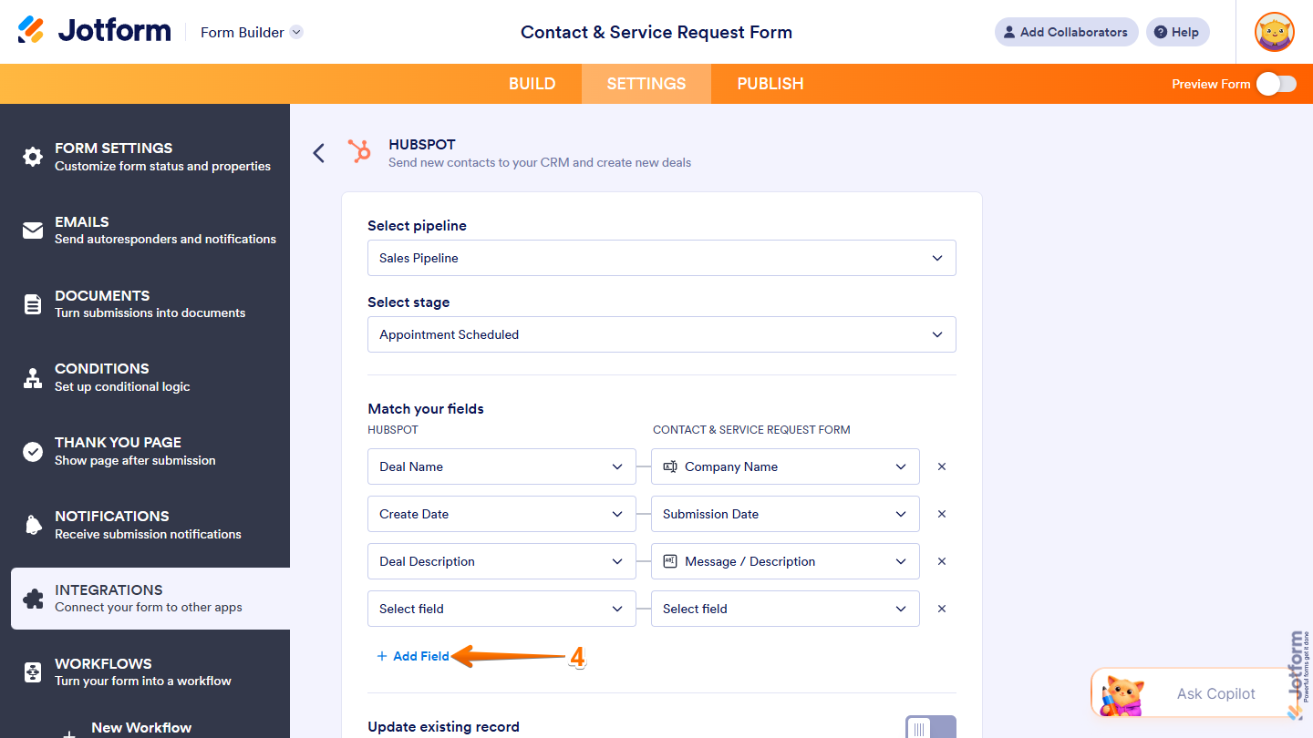 How to Integrate Your Form with HubSpot CRM Image-17