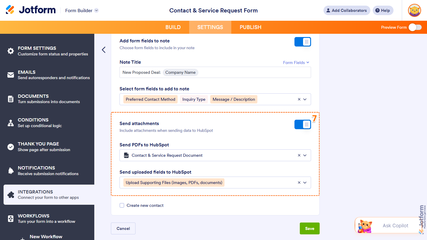 How to Integrate Your Form with HubSpot CRM Image-20