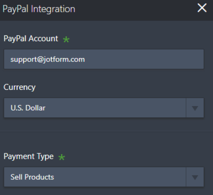 paypal integration