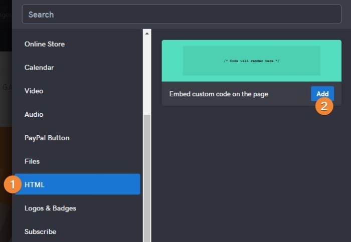 godaddy-embed-custom-code