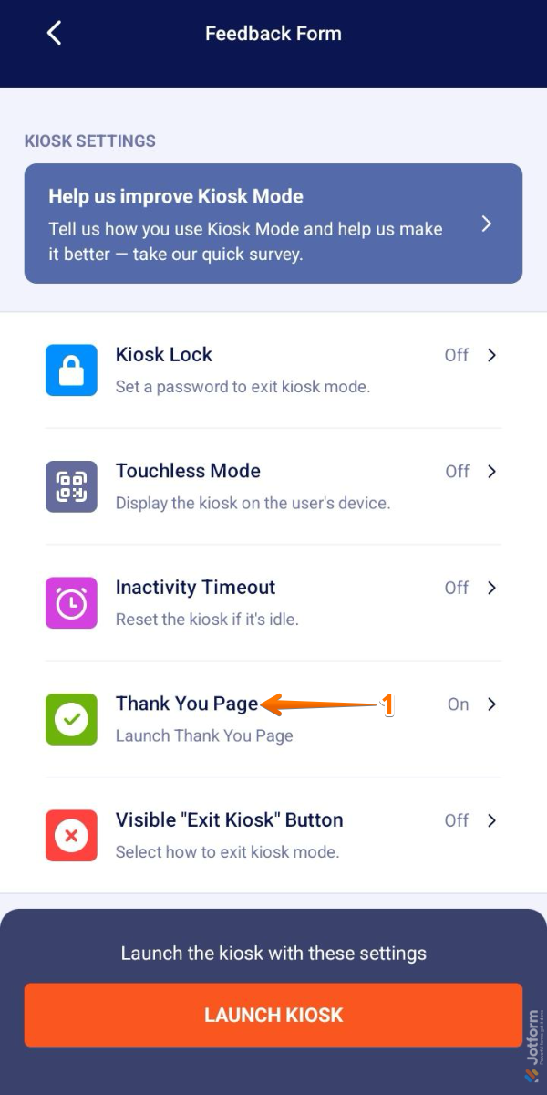 How to Use Kiosk Mode in Jotform Mobile App Image-18