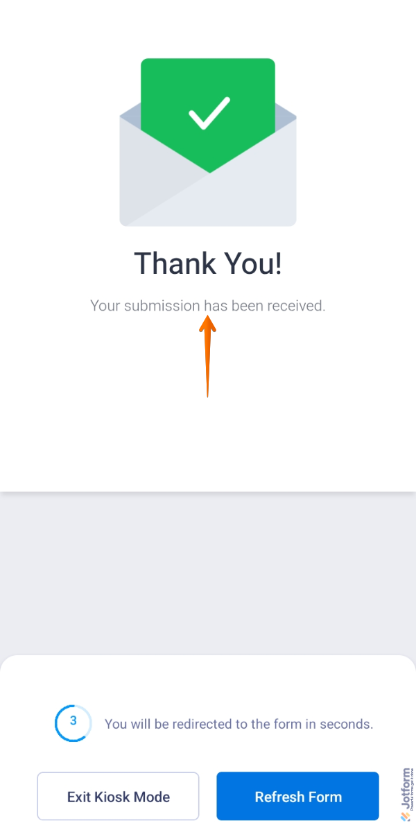 How to Use Kiosk Mode in Jotform Mobile App Image-20