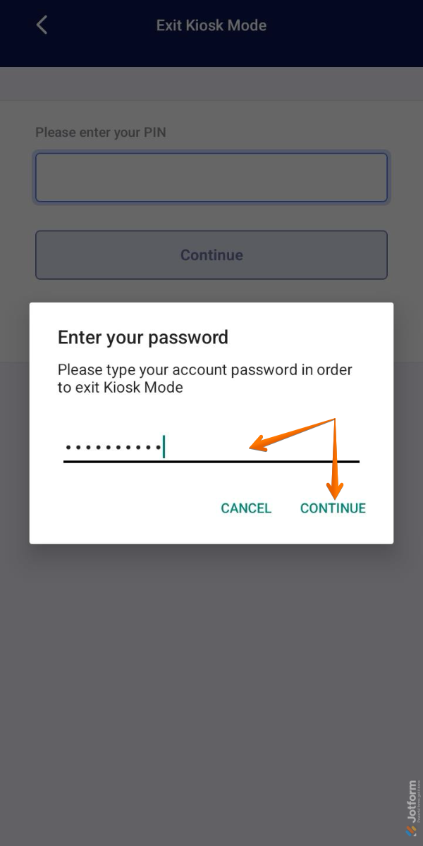 How to Use Kiosk Mode in Jotform Mobile App Image-10