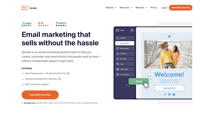 13 best email marketing services in 2026 Image-1