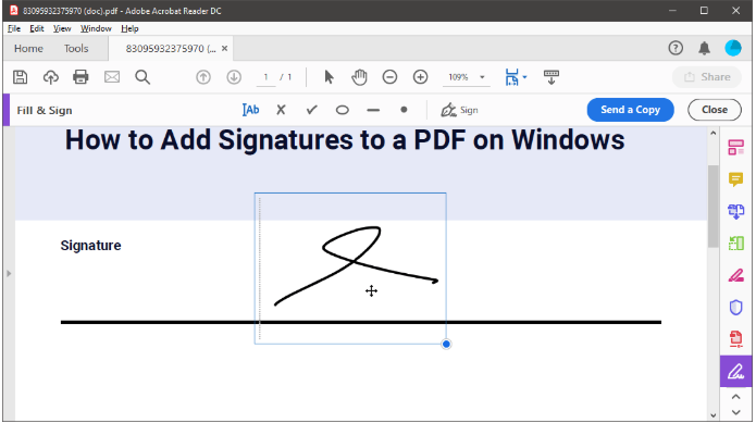 step by step instructions on how to use write on pdf app