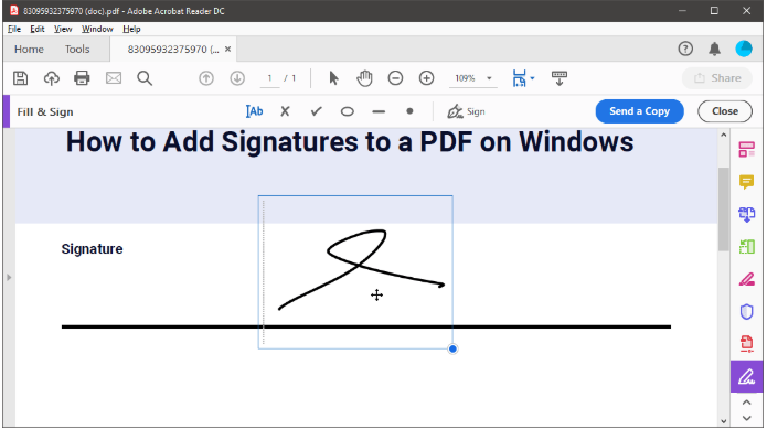 how to create a digital signature in adobe acrobat pro dc