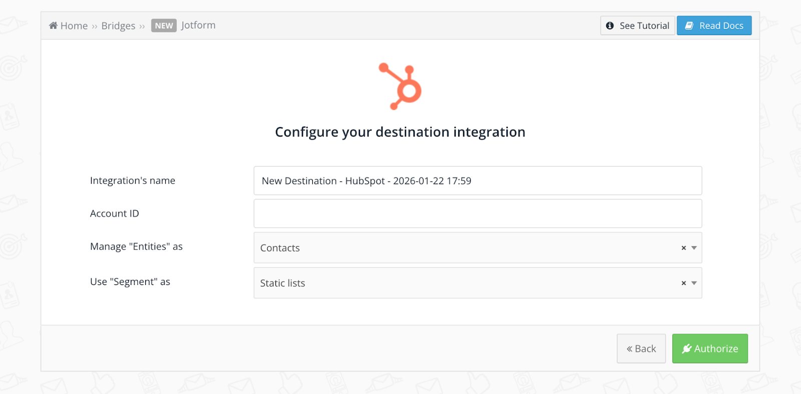 Leadsbridge Bridge Creation Between Different Products