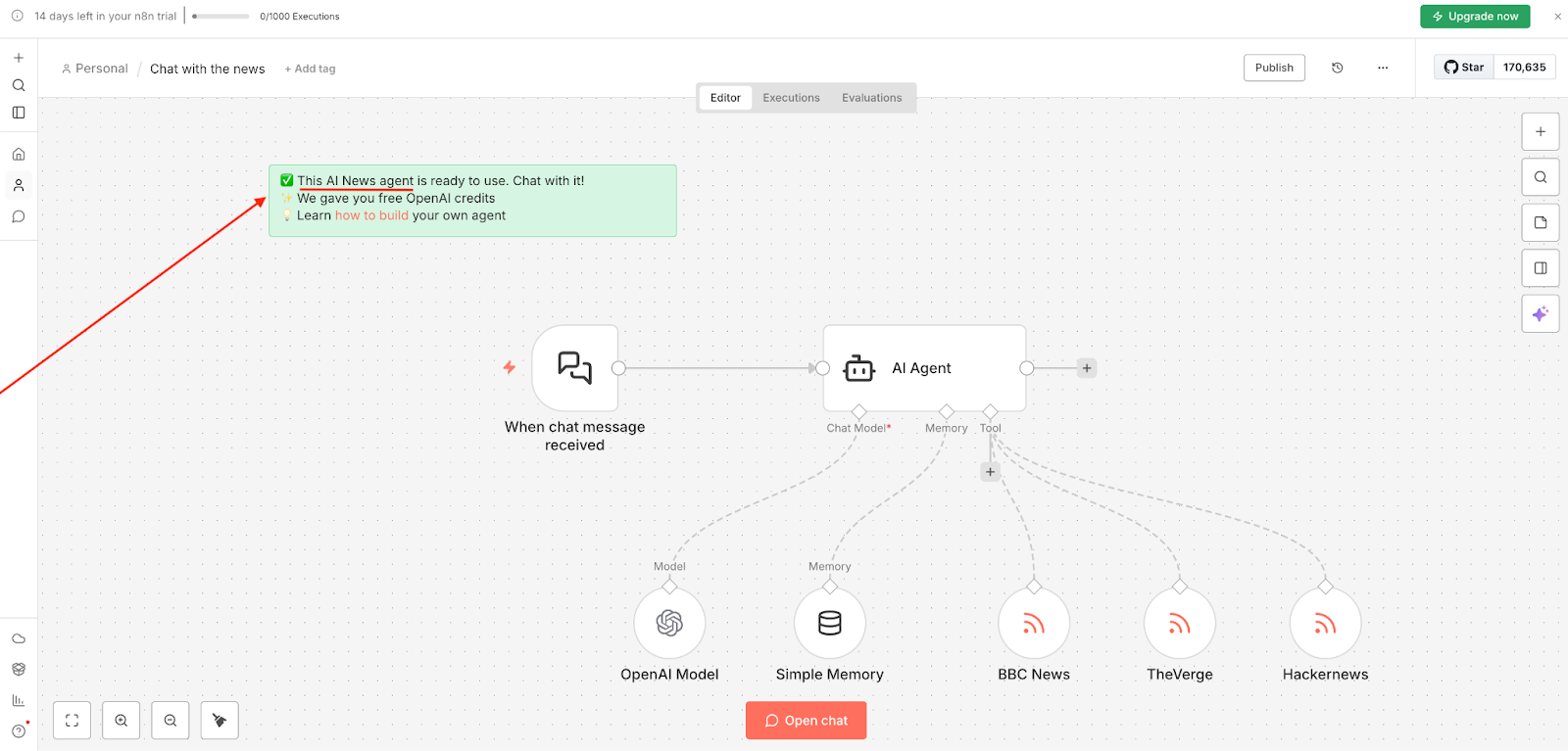 n8n Automation Builder Interface