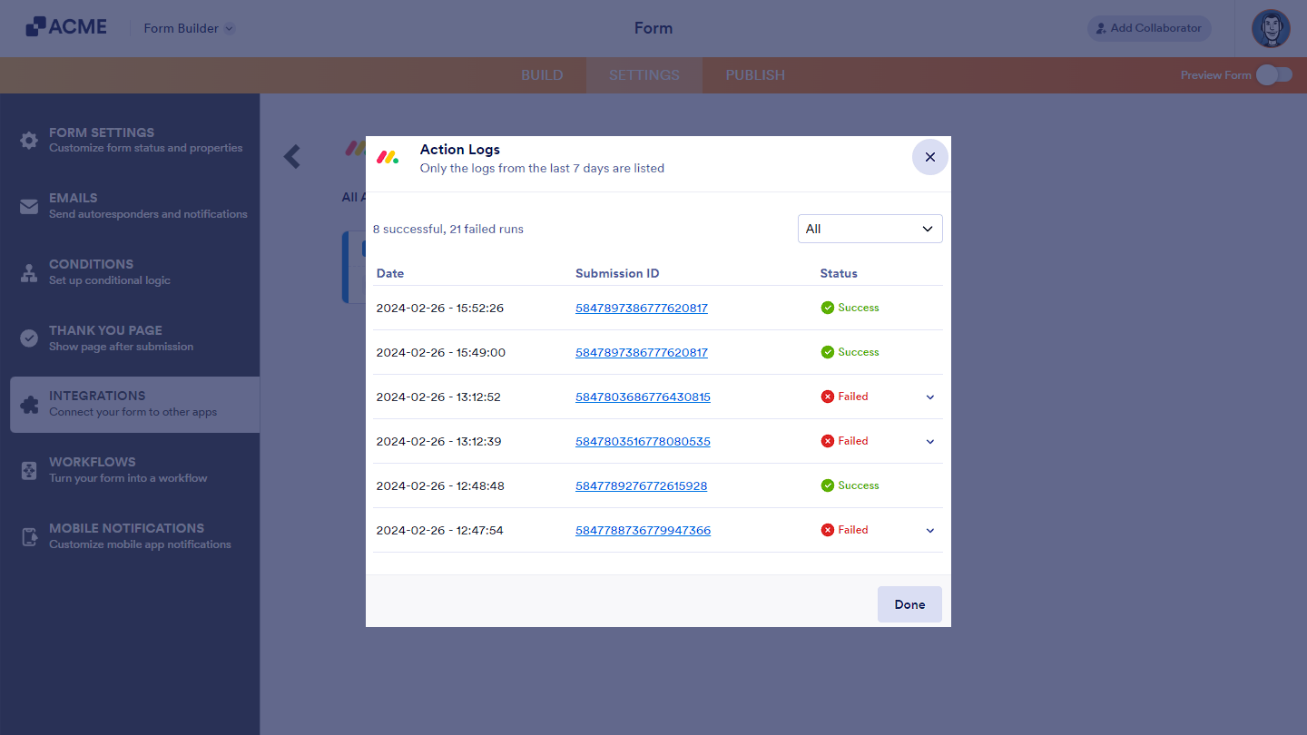How to Integrate Your Form with monday