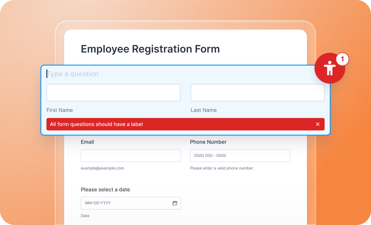 Creating Accessible Forms