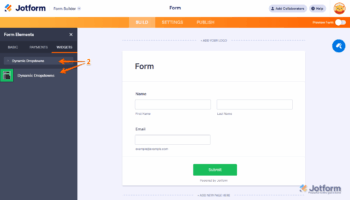 How to Configure the Dynamic Dropdowns Widget