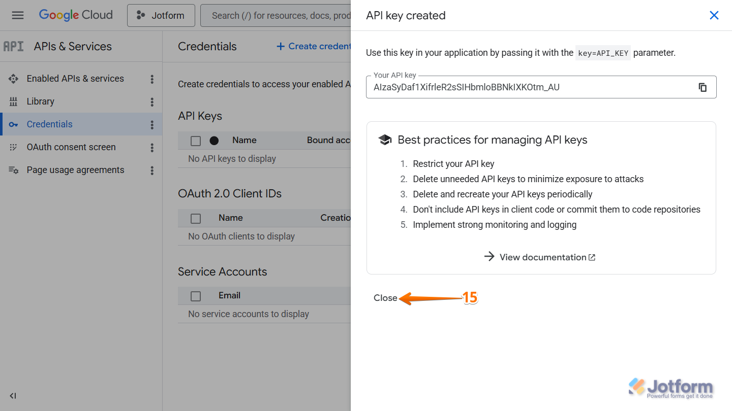How to Get Google Maps API Key for Jotform Mapping Widgets Image-9