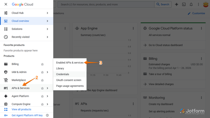 How to Get Google Maps API Key for Jotform Mapping Widgets