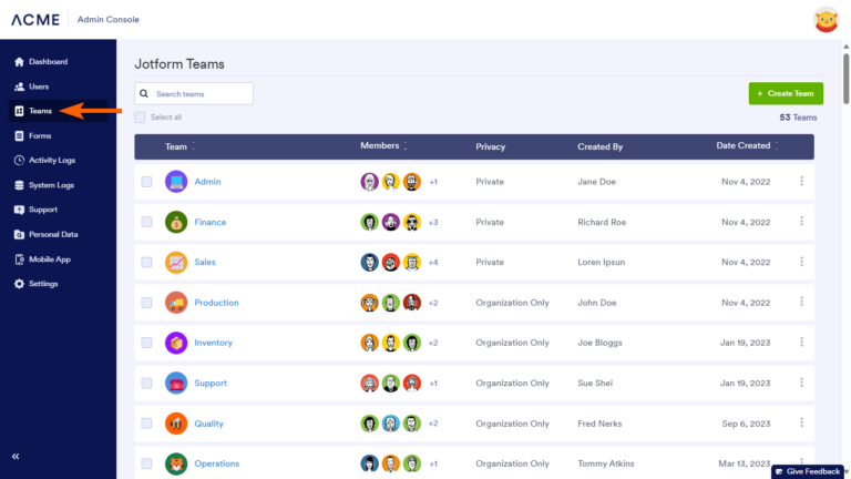 How to Use Jotform Enterprise Admin Console