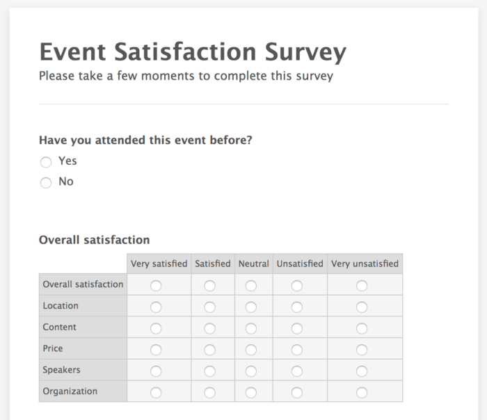 Rating Scale Examples 1 5 - Printable Templates Free