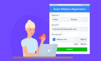 Collecting payments for webinars on Zoom