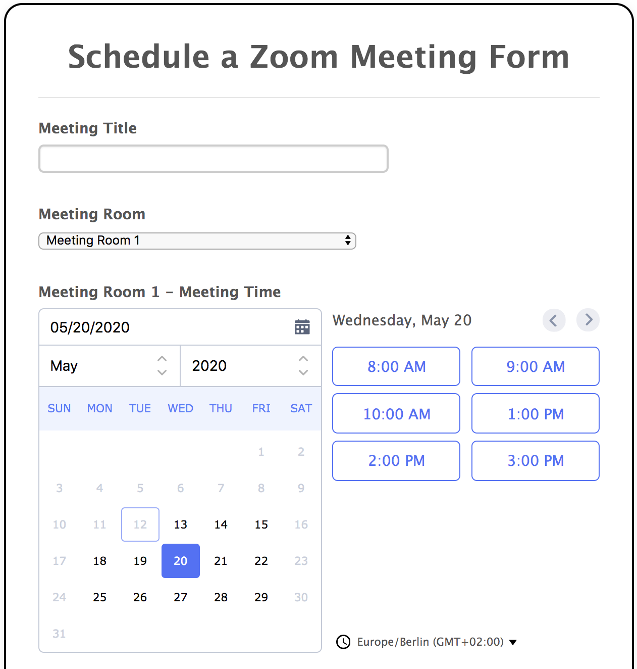 how to set up zoom meeting