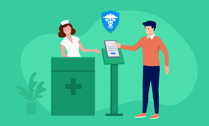 HIPAA-enabled online forms instead of sign-in sheets