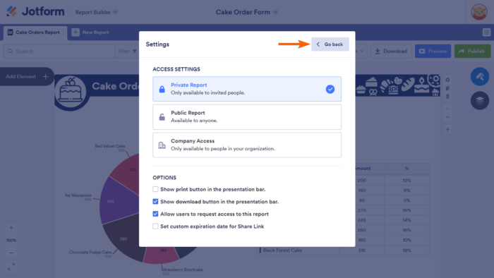 How to Share Your Visual Report