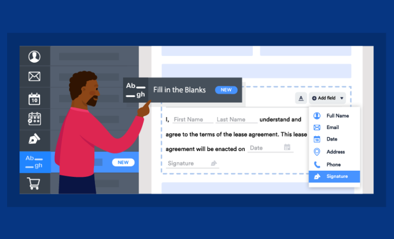 Collect the data you need with the new Fill in the Blank form field ...