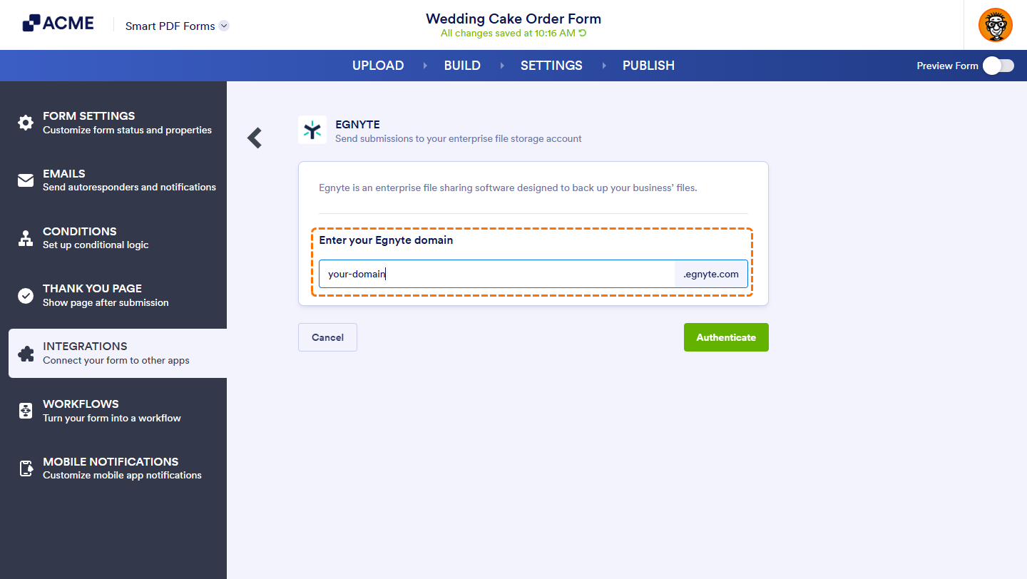 How to Save the Original PDF From Smart PDF Forms to Cloud Services Image-1