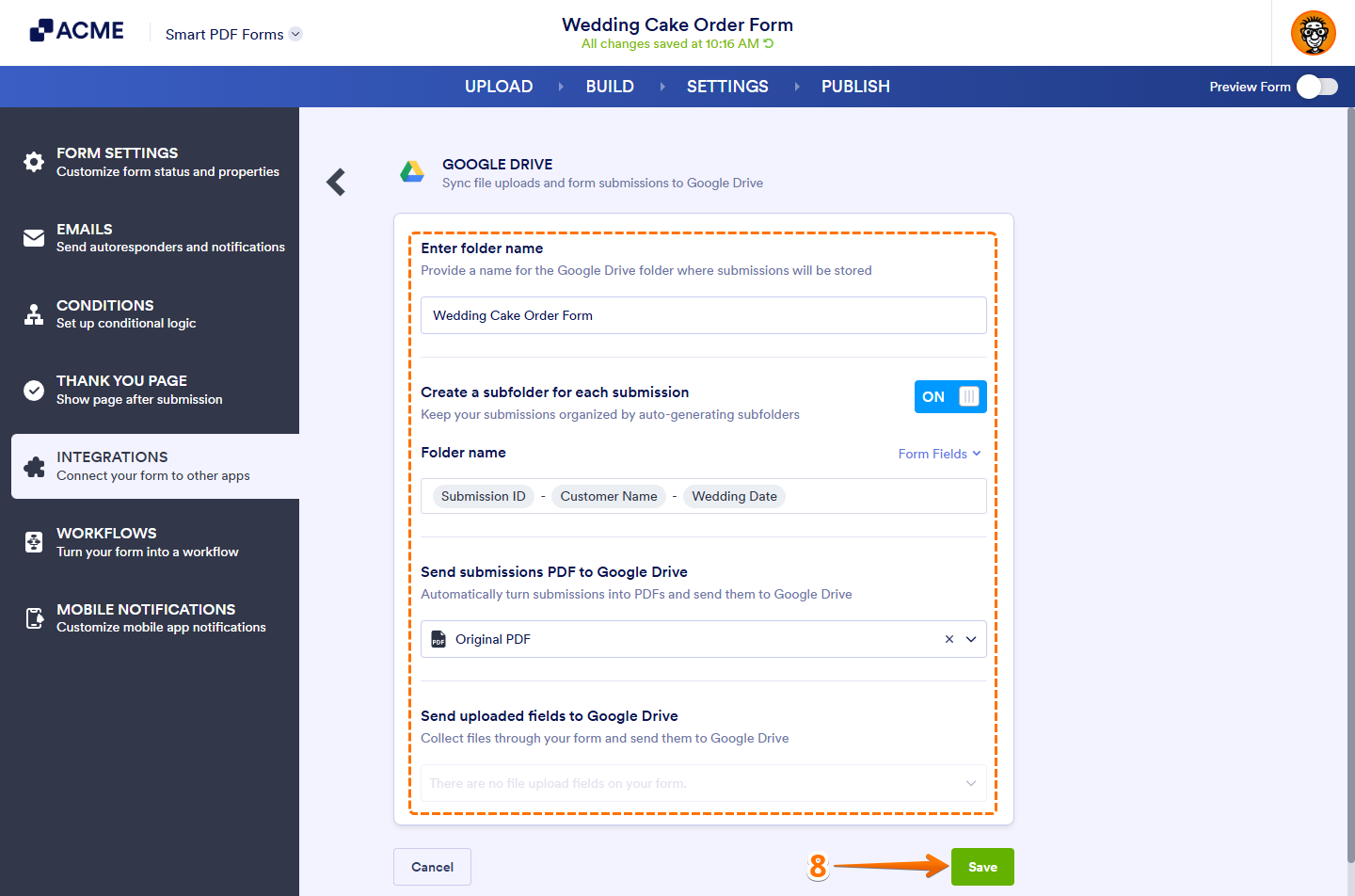 How to Save the Original PDF From Smart PDF Forms to Cloud Services Image-4