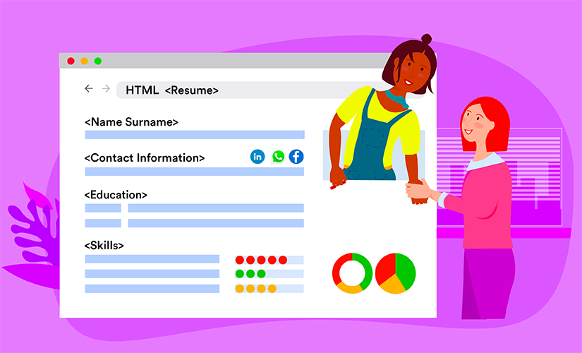 How To make a Curriculum With HTML and CSS 