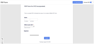 How to make a fillable PDF form without Acrobat | The Jotform Blog