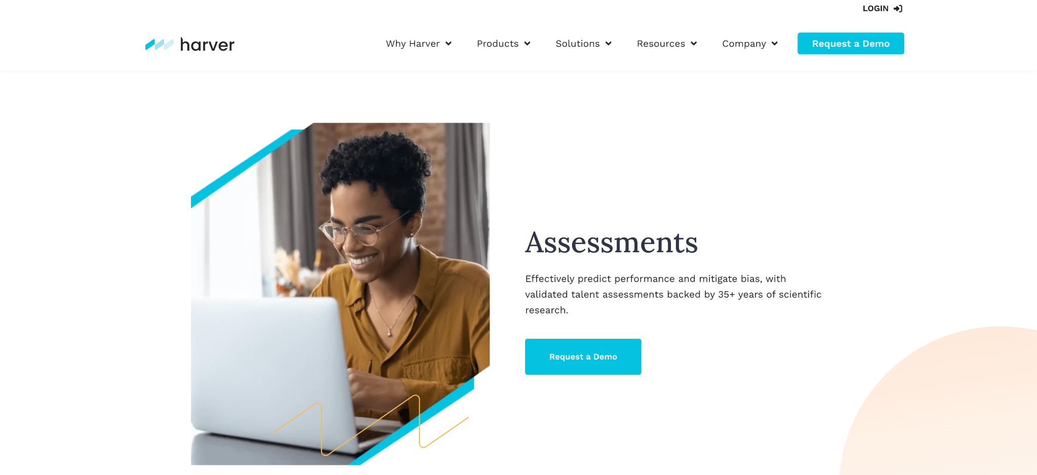 harver Landing Page