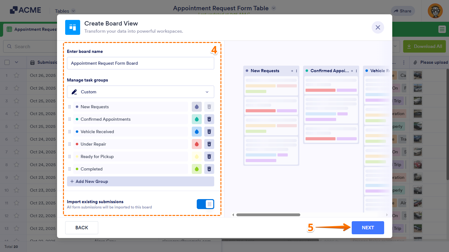How to Add Different Views to Tables Image-2