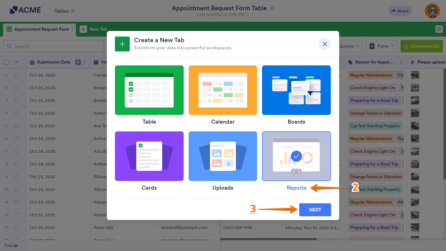 How to Add Different Views to Tables Image-15