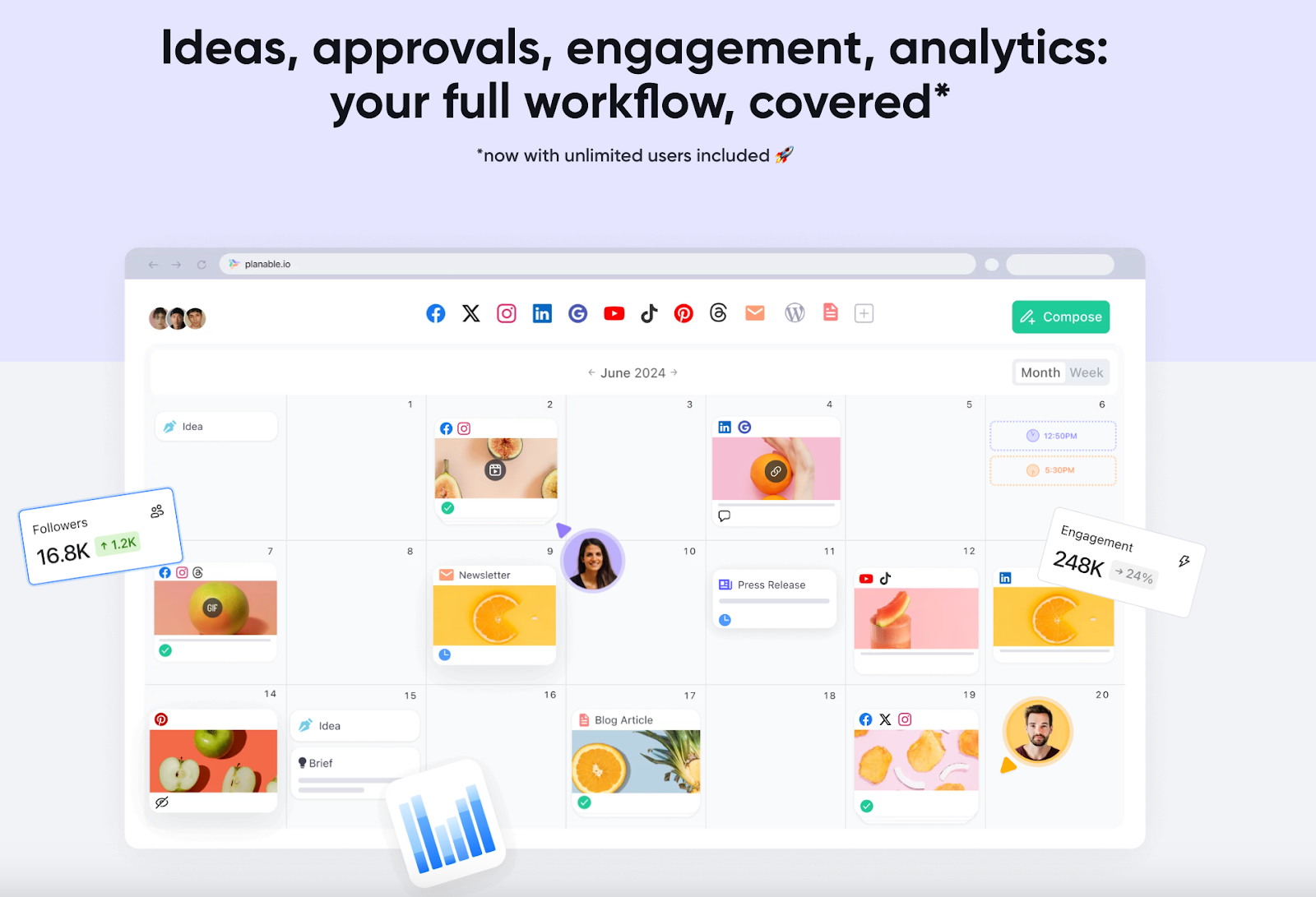 Planable User Interface Banner