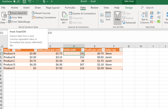 How to create a database in Excel | The Jotform Blog