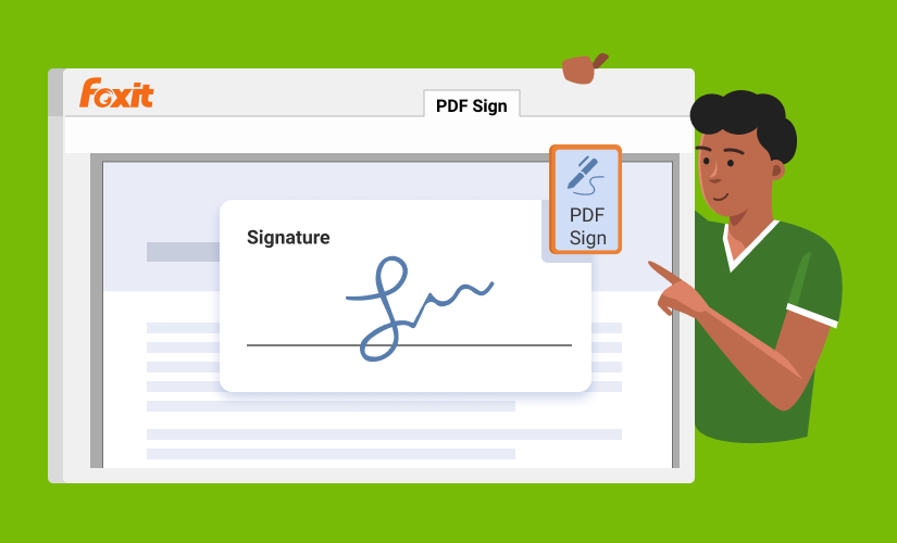 How to create a signature for PDF files in Foxit Reader