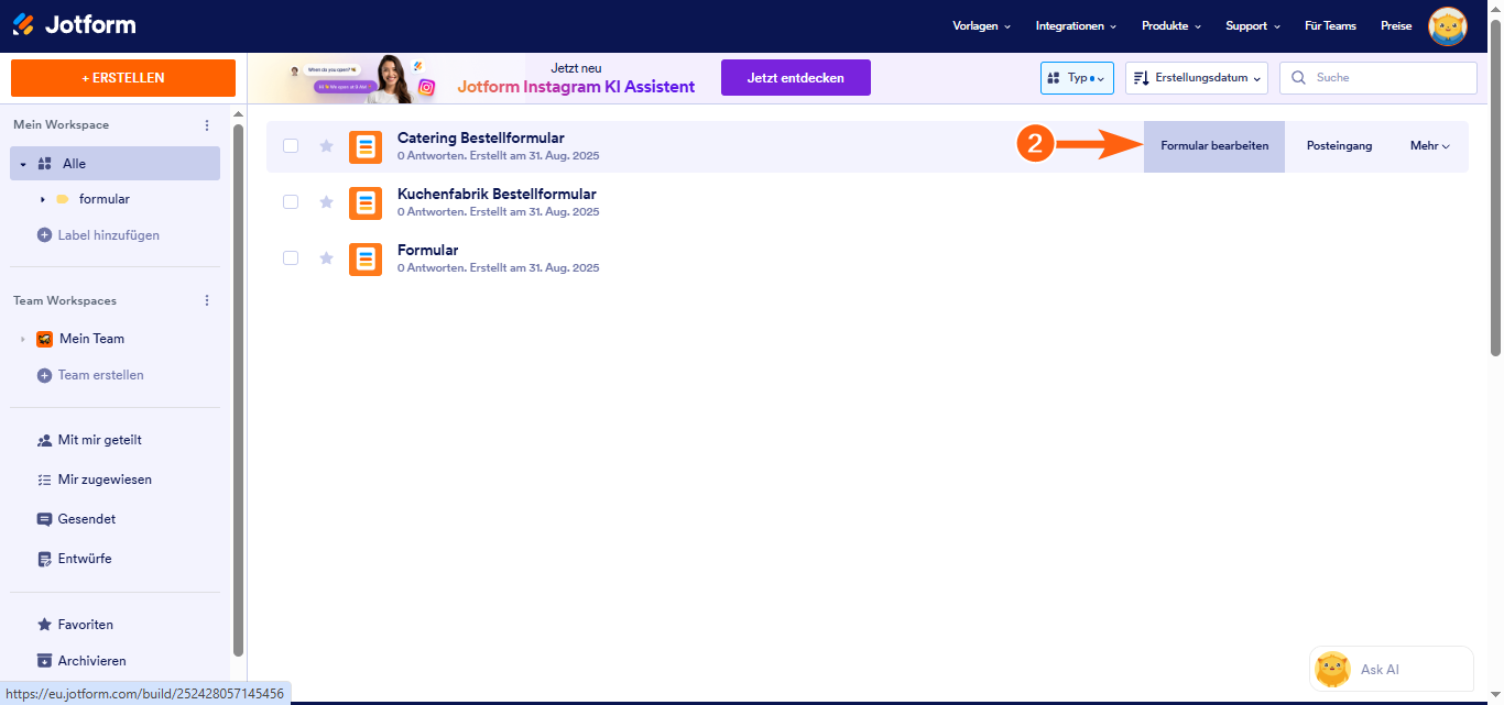 So richten Sie einen SMTP Absender für ein Formular ein Image-6