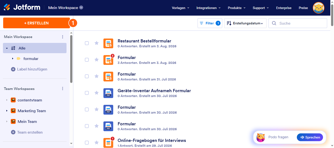 Wie Sie ein Widget zu Ihrem Formula hinzufügen Image-1