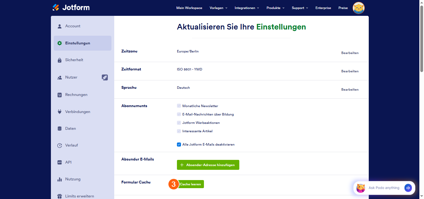 So leeren Sie Ihren Formular-Cache Image-2