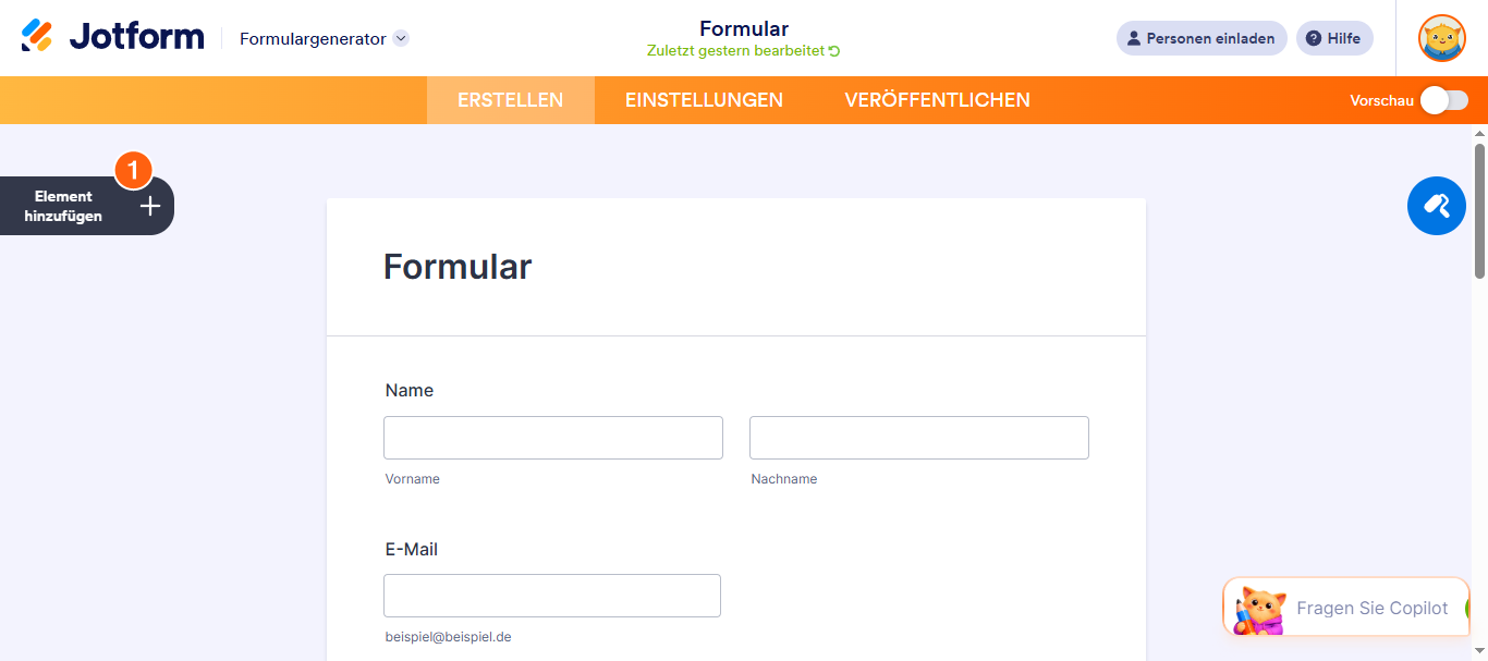 Wie Sie ein Widget zu Ihrem Formula hinzufügen Image-1