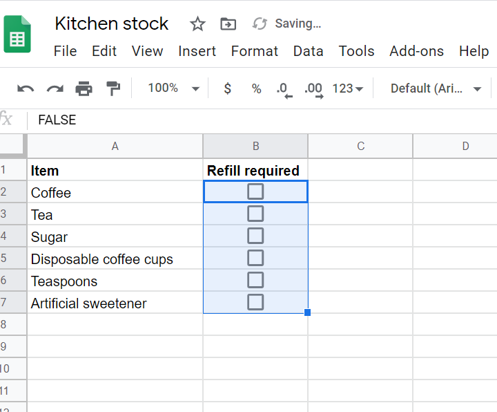 How to insert a checkbox in Excel | The JotForm Blog
