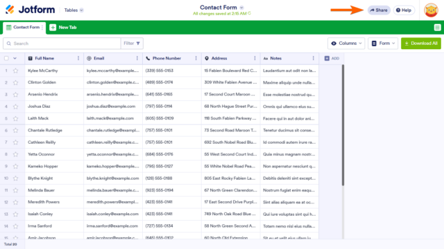 How to Embed Form Submissions Into a Website