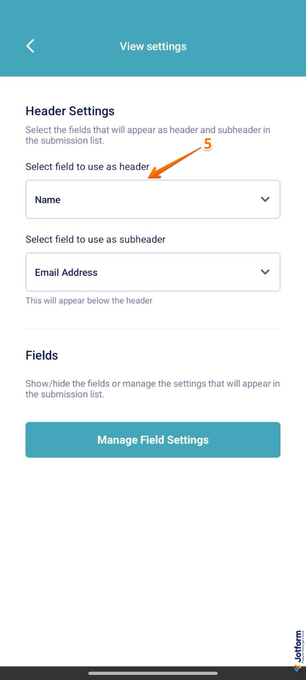 How to Change the Submission Headings in Jotform Mobile Forms Image-5