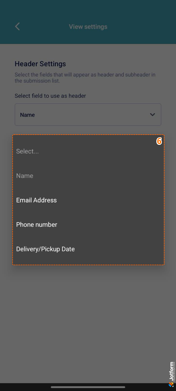 How to Change the Submission Headings in Jotform Mobile Forms Image-6