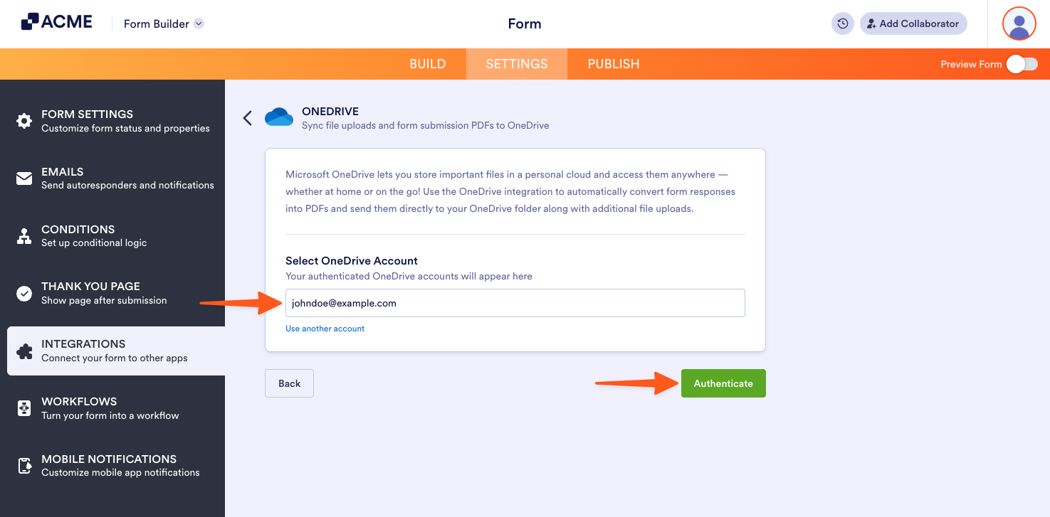 How to Integrate OneDrive Image-3