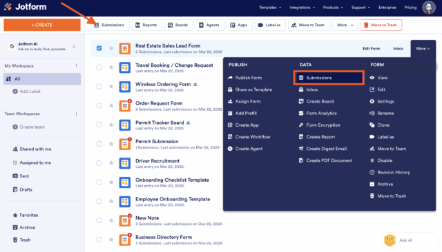 How to create a CRM with Jotform Tables | Jotform Blog